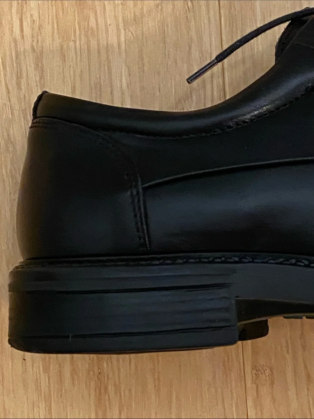 Men’s G.H. Bass & Co. Black Leather Lace-Up Shoes